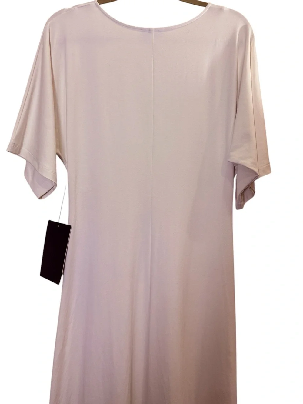 Tuckernuck Women’s Cream Streamlined Cotton Blend Gathered Waist Maxi Dress sz S - Picture 7 of 16